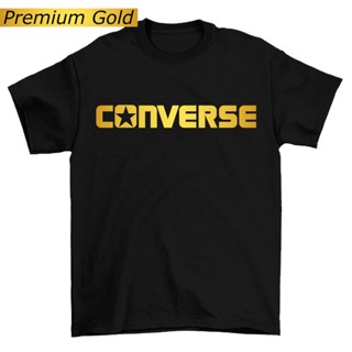 GOLD SERIES READY STOCK TSHIRT WOMEN MEN CONVERSE SPORT T-SHIRT BAJU MURAH SHORT SLEEVES 100% COTTON COUPLE PLUS SI_01