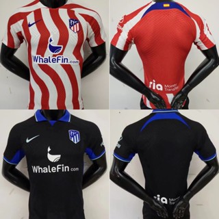 เสื้อกีฬาแขนสั้น ลายทีมผู้เล่น Atletico Madrid 2223 คุณภาพสูง ไซซ์ S - 2XL