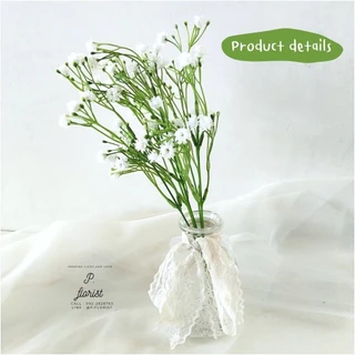 SK-21171 ช่อดอกยิปโซ ดอกไม้ปลอม ช่อแซมดอกไม้ปลอม ช่อดอกไม้ปลอม ดอกไม้ประดิษฐ์ (สินค้าพร้อมจัดส่งจากไทย มีเก็บปลายทาง)