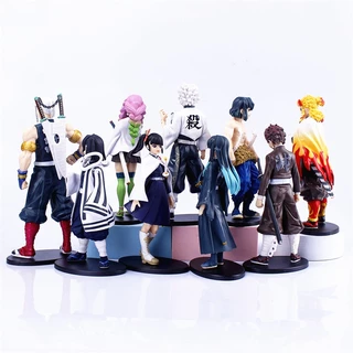 โมเดลฟิกเกอร์ PVC อนิเมะ Demon Slayer Kimetsu No Yaiba Tanjirou Nezuko 15 แบบ ของเล่นสําหรับเด็ก