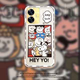 เคสโทรศัพท์มือถือ ซิลิโคนนิ่ม ใส ลายการ์ตูนสนูปปี้ ครอบครัวน่ารัก C55 NFC 2023 C55 NFC