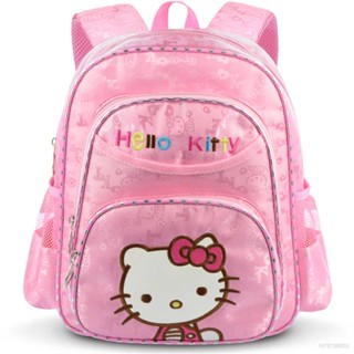 ใหม่ Sanrio Hello Kitty กระเป๋าเป้สะพายหลัง กระเป๋านักเรียน ลายการ์ตูน สําหรับเด็กอนุบาล