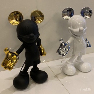 ตุ๊กตาฟิกเกอร์ mand kaws Mickey Co-Branded ของเล่นสําหรับเด็ก