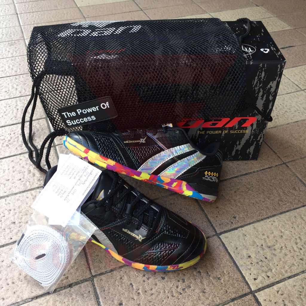 💐CC รองเท้าฟุตซอล Pan VIGOR X Microfiber / IMPULSE VI Kangaroo หนังจิงโจ้ สีพิเศษ TOKYO RACING  ตั