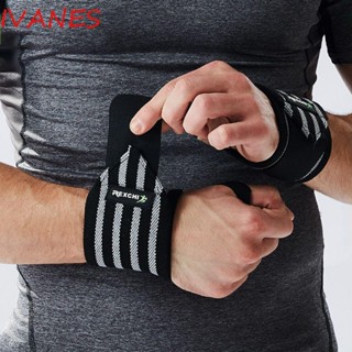 IVANES Sports Bandages Weightlifting Wristband Wrist Wraps Elastic Brace Powerlifting Gym Wrist Support Fitness Bracers/Multicolor