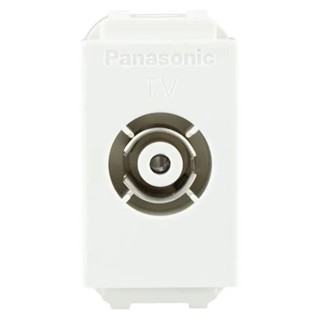 เต้ารับโทรทัศน์ PANASONIC WEG2501 สีขาว