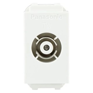 เต้ารับโทรทัศน์ PANASONIC WEG2501 สีขาว