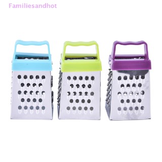 Familiesandhot&gt; 4 ด้าน ใบมีด ชีส ผัก ขูด แตงกวา เครื่องตัด กล่องขูด ครัว ดี