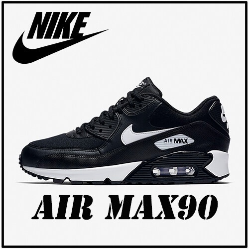 (SALE)แท้ 💯 Nike Air Max 90 Running Shoes เบาะลมรองเท้าวิ่งระบายอากาศรองเท้ากีฬาลำลอง - สีดำ