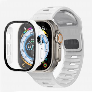 สายนาฬิกาข้อมือซิลิโคน และเคส สําหรับ Ultra49 มม. iwatch series Ultra 49 มม.