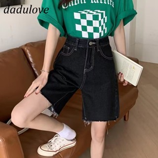 DaDulove💕 New Korean Version of INS WOMENS Denim Shorts High Waist Loose Wide Leg Pants Large Size Hot Pants