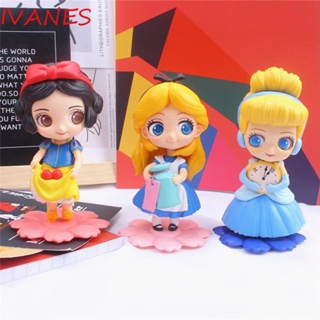 Ivanes โมเดลฟิกเกอร์ Princess Princess Belle Pvc สีขาวของขวัญวันเกิด