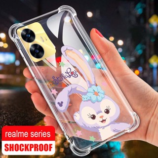 Realme C55 C35 C33 C31 C30 C30S เคสนิ่ม Stellalou เบาะลม เคสกันกระแทก เคสยางใส ฝาครอบป้องกัน