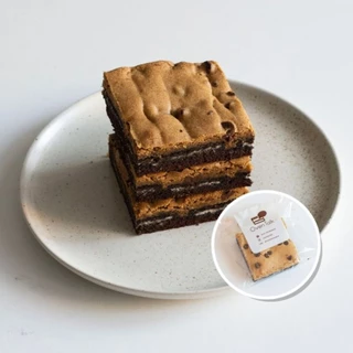 Original Brookie สอดไส้ cookie&cream ขนาด 3x3 นิ้ว | Oven Talk