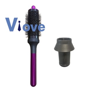 หวีไดร์เป่าผม ทรงกลม สําหรับไดร์เป่าผม Dyson HD03 HD05 HD08 1 ชุด