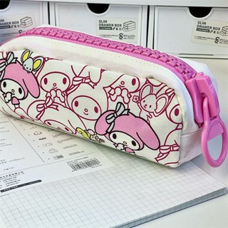 Cartoon Anime Large Zipper Pencil Case Student New Girl Heart High-value Cartoon Cute Rabbit Student Stationery Storage Stationery Bag