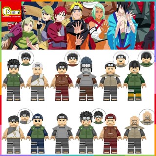 ของเล่นบล็อกตัวต่อ รูป Naruto Mini-doll Matt Kai Uchiha Shisui Ebisu Inuzuka Tooth