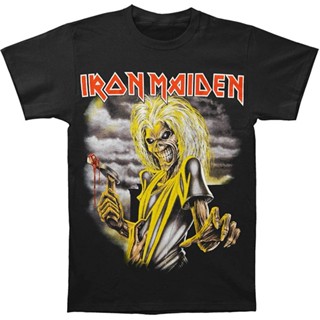 [S-5XL]ขายดี เสื้อยืดลําลอง แขนสั้น คอกลม พิมพ์ลาย Global Andising Iron Maiden Killers Wu Tang Ornato Ornato Or W Super