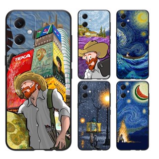 เคส Redmi note 12s 12 12C 11A PRO PLUS 4G 5G นิ่ม เนื้อแมตต์ ลาย Van Gogh สําหรับ