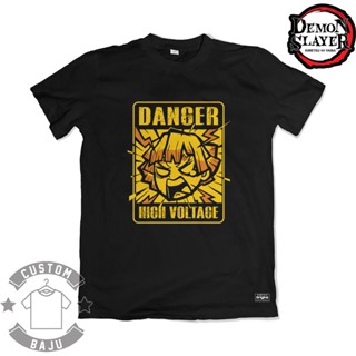 Zenitsu Anime Demon Slayer Kimetsu no Yaiba 649. High Voltage T-Shirt_03