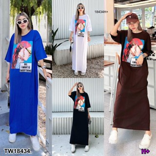 ลดทั้งร้าน 💗พร้อมส่ง  เดรส Oversized Maxi Dress   ทำงาน ออกงาน งานแต่ง ขาว ดำ แดง ชมพู