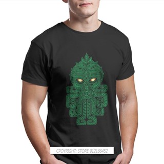 [S-5XL]เสื้อยืดแขนสั้น พิมพ์ลาย Cthulhu Mythos Lovecraft Horror Great Old Ones Ofertas สําหรับผู้ชาย