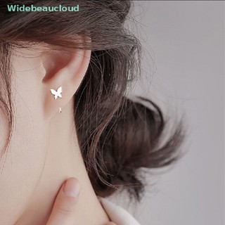 Widebeaucloud Sliver Open Earrings Jewelry Girl Cute Hoop Earring Crystal Opening Huggies s Circle Ring Nice