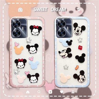 พร้อมส่ง เคสโทรศัพท์มือถือใส แบบนิ่ม ลายการ์ตูนมินนี่ กันกระแทก สําหรับ REALME C55 NFC 2023 REALME C55 NFC