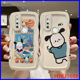 เคส Vivo V15 เคส tpu ซิลิโคน ลายคลื่น เคสป้องกัน เคสนิ่ม KLQ