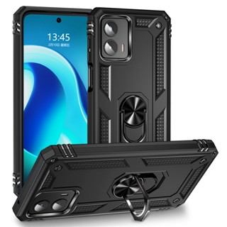 เคสโทรศัพท์มือถือ โลหะ ทนทาน พร้อมขาตั้ง สําหรับ Moto G 5G 2023 2022 G 5G Plus One 5G Ace