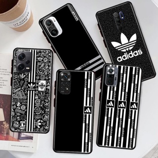 เคสโทรศัพท์ซิลิโคน TPU กันกระแทก ลายโลโก้ adidas สําหรับ Xiaomi Redmi Note 10 4G 10X 5G