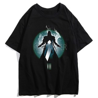 [S-5XL] 【ขายดี】gildan เสื้อยืดคอกลม ผ้าฝ้าย 100% พิมพ์ลายเมฆ Sephiroth Ullzangs โอเวอร์ไซซ์ แฟชั่น สําหรับผู้ชาย