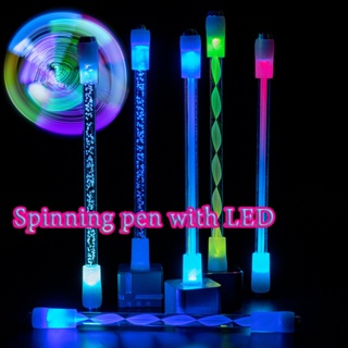 พร้อมส่ง/ปากกาหมุน LED หมุนง่าย Spinning pen ไม่สามารถเขียนได้