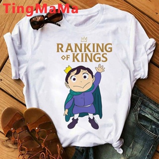 เสื้อยืด พิมพ์ลายกราฟิกการ์ตูนญี่ปุ่น Ranking Of Kings Kawaii Bojji Ousama สไตล์ฮิปฮอป สําหรับผู้ชาย_03