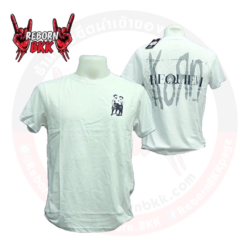 เสื้อวง KORN ลิขสิทธิ์แท้100%