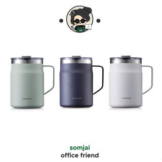 LocknLock (ล็อกเอ็นล็อก) แก้วน้ำเก็บอุณหภูมิ Metro Mug รุ่น LHC4219MIT ความจุ 475 มล.