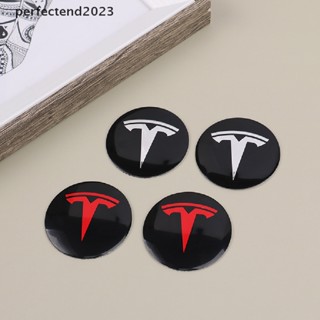 [perfectend] ชุดฝาครอบดุมล้อกลาง อุปกรณ์เสริม สําหรับ Tesla Model 3 Y Tesla 4 ชิ้น