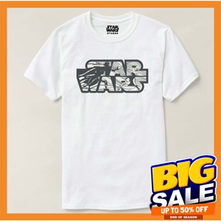 เสื้อยืดแขนสั้นเสื้อยืด พิมพ์ลาย Star Wars Battle Stars Family สําหรับผู้ชาย และผู้หญิงS-5XL