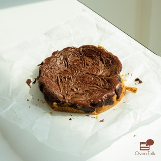 (ใส่โค้ด 4JJWFLUB ลด 45-.) Brookie Nutella 1 pound ขนาด 1 ปอนด์ - เมนูใหม่