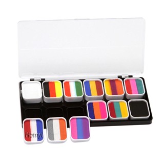 [Homyl] พาเลทเพ้นท์หน้า และร่างกาย 10 สี