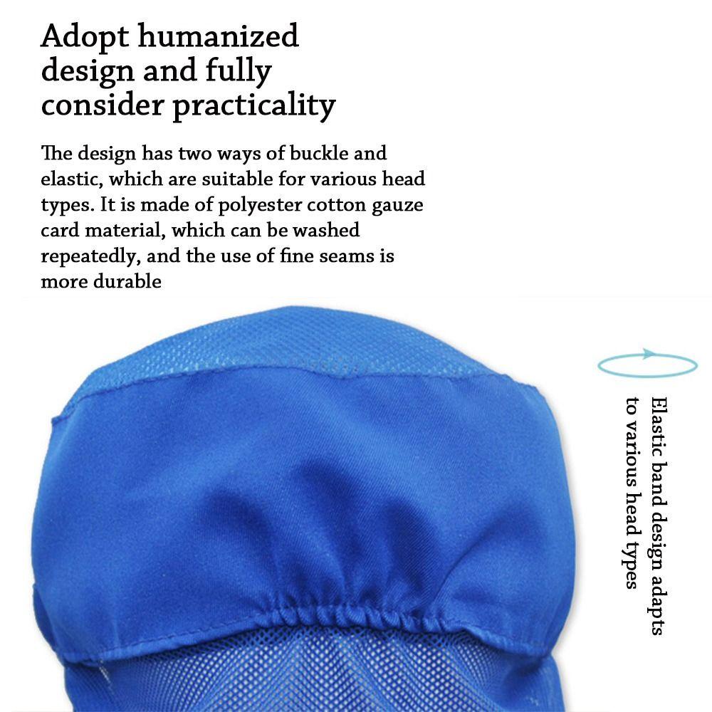 Gaoxi75 หมวกเชฟโรงแรมระบายอากาศทําอาหารที่ถูกสุขอนามัยอบหมวก Cook - รูปที่ 6