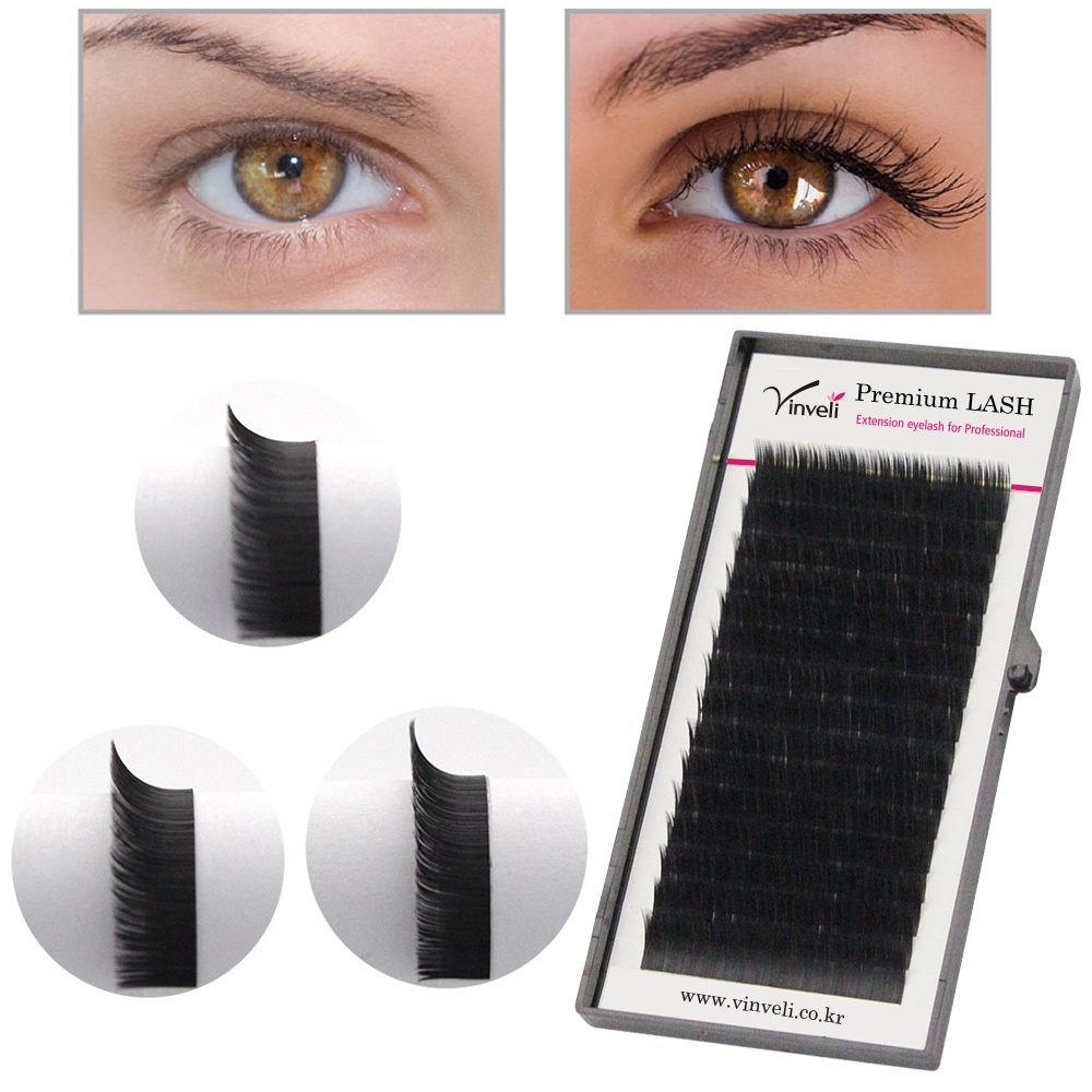 Vinveli Korea Matte J curl 0.10/0.15/0.20 ขนตาต่อหนา เครื่องสําอางเกาหลี สําหรับร้านเสริมสวย ต่อขนตามืออาชีพ
