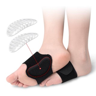 2PCS Arch Support Plantar Fasciitis Relief Orthotic Pad Feet Pain Relief Flat Fallen Arches High Arch Flat Foot Corrector Care