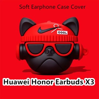 【Yoshida】  Cartoon pattern series for Huawei Honor Earbuds X3  Soft Earphone Case Cover