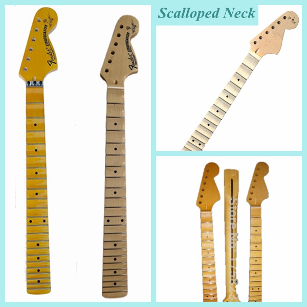 Fender ST Stratocaster คอกีตาร์ไฟฟ้า แบบหอยเชลล์ 22 เฟรต รุ่น “C”