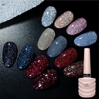 Diamond ยาทาเล็บ ENNISI สีเจลแฟลช สีเจล สีแฟชร สีทาเล็บต้องการใช้เครื่องอบ พร้อมส่ง nuuo