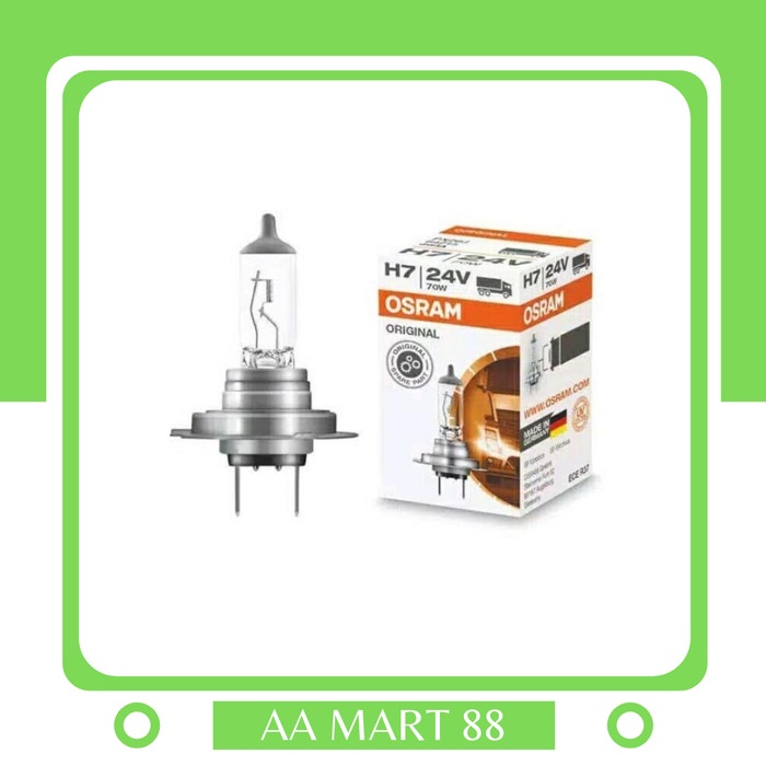 โคมไฟ Osram H7 24V 70W