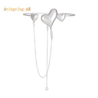 ARIN Heart Tassel Arm Bracelet for Women Temperament Long Chains Armlet Jewelry