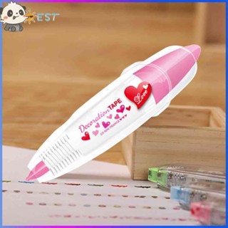 ❉THEBEST❉ Pink Lace Scrapbook Sticker Mini DIY Decoration Correction Tape for Photo Albums