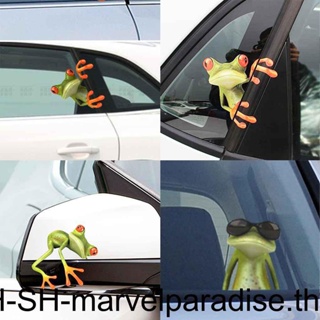 Universal Car Sticker 3D Peep Frog Truck Frog Stereo Stickers Car Funny